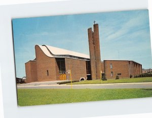 Postcard L'église St-Gérard Magella, Saint-Jean, Canada