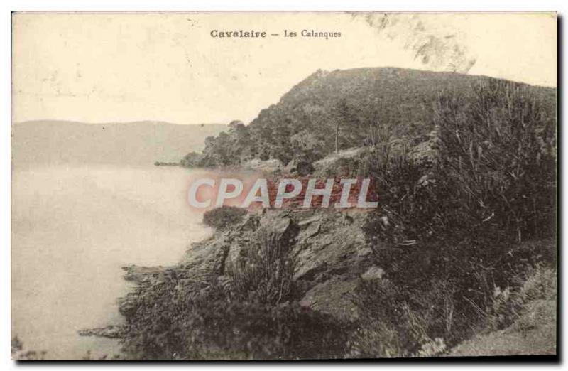 Old Postcard Cavalaire Creeks