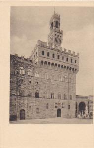 Italy Firenze Palazio Vecchio Facciata di tra montana