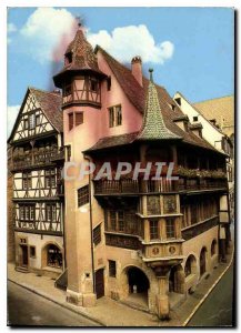 Modern Postcard Colmar Alsace House Pfister 1537