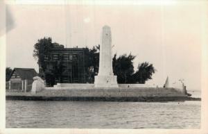 Egypt Indian Memorial Suez Vintage Postcard RPPC 01.73