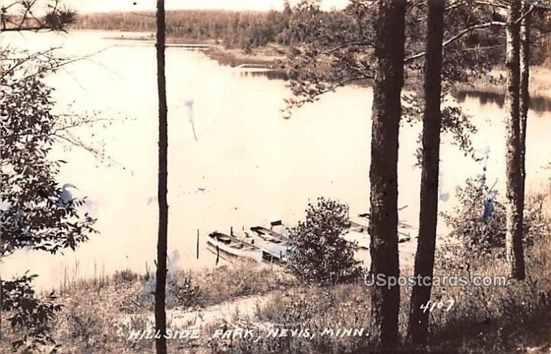 Hillside Park in Nevis, Minnesota