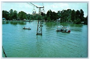 c1960 Lake Winnepesaukah Chattanooga's Family Amusement Park Tennessee Postcard