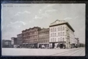 c1910 Old Henkels Place, Detroit, Michigan Postcard