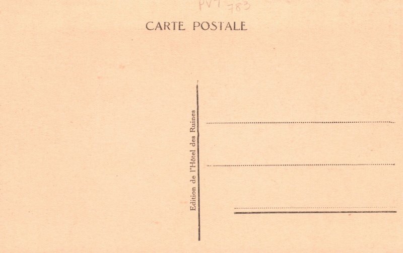 Vintage Postcard 1910's L'Abbaye de Villers Inscription De Victor Hugo Belgium