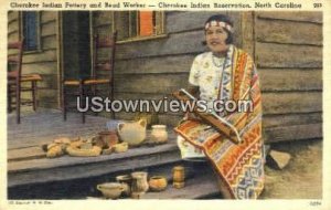 Cherokee Indian Pottery - Cherokee Indian Reservation, North Carolina NC  