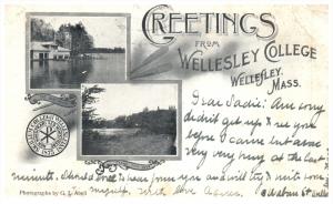 15430  Greetings from Wellsley  College
