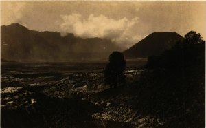 PC CPA BROMO real photo postcard INDONESIA (a16553)