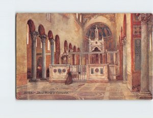 Postcard Santa Maria in Cosmedin, Rome, Italy