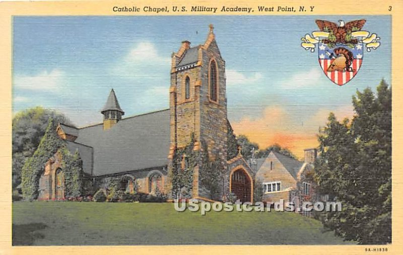 Catholic Chapel, US Military Academy - West Point, New York