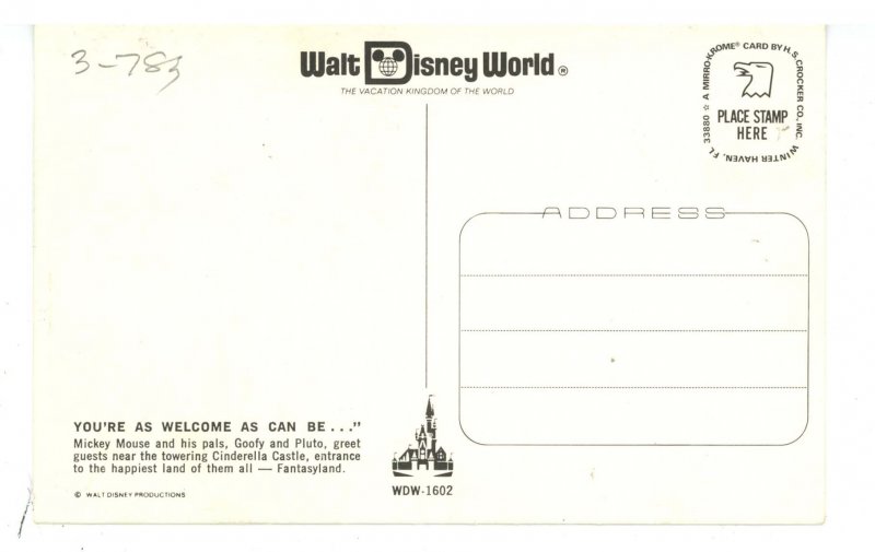 FL - Orlando, Walt Disney World. Mickey Mouse, Goofy & Pluto