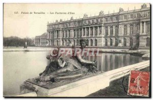 Old Postcard Versailles Parterres D & # 39Eau