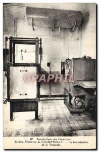 Old Postcard Sanatorium Cheminols Feminine Section Champrosay The disinfectio...