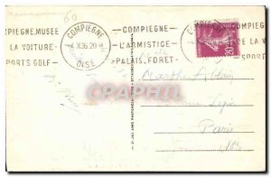 Old Postcard Compiegne Chateau