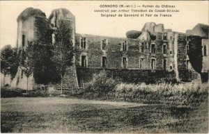 CPA GONNORD Ruines du Chateau (979176)