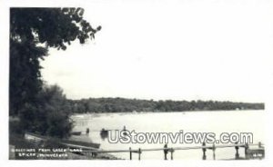 Real Photo - Green Lake - Spicer, Minnesota MN  