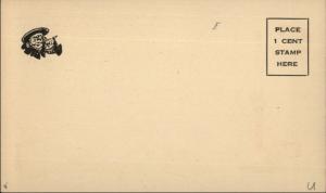 Buster Brown Shoes Christmas Shopping c1910 Postcard jrf 