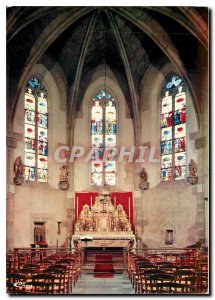 Postcard Modern Magnac Bourg Haute Vienne Interior of the Church and its rema...