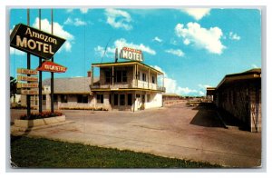 Amazon Motel Winnipeg Manitoba Canada Chrome Postcard N22