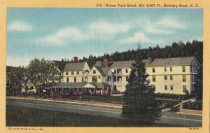 Postcard Green Park Hotel Blowing Rock NC