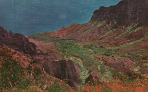 Kalalau Valley From The Lookout Kauai Hawaii Taylor Agencies Vintage Postcard