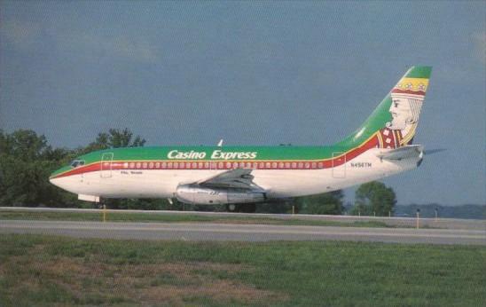 Casino Express Boeing B-737-2H4 At Minneapolis St Paul International Airport