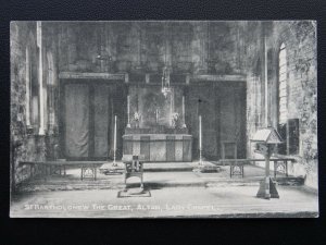 London West Smithfield ST BARTHOLOMEW THE GREAT Alter Lady Chapel c1914 Postcard