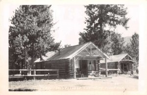Cabincity Montana Trout Valley Lodge Photo Postcard CC4293
