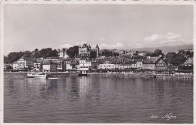 Switzerland Nyon Totalansicht 1946 Photo