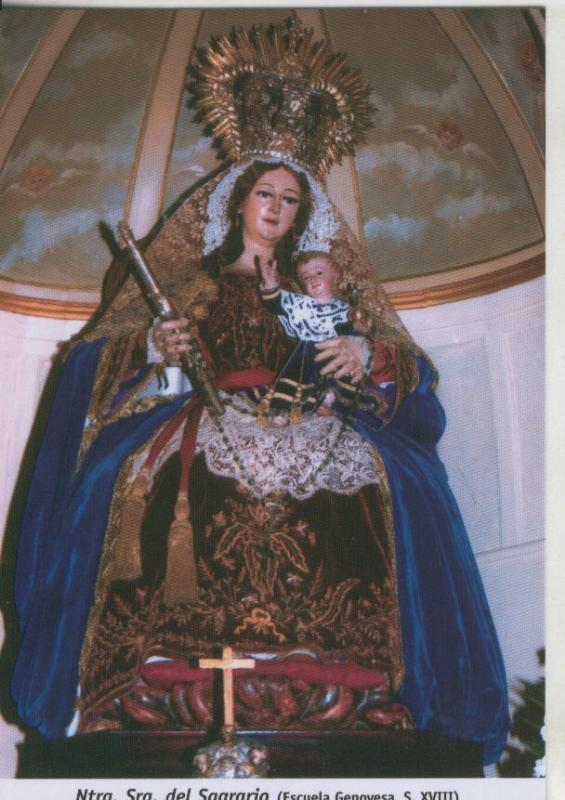 Postal 009900: Virgen Ntra Sra del Sagrario, iglesia conversion San Pablo en ...