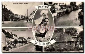Old Postcard Souvenir De St Hilaire Waldeck Rousseau General Leclerc Selune O...