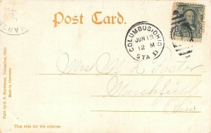 Columbus Ohio c1905 Postcard Carnegie Public Library