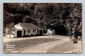 California Olsen's Pleasure Camp Redwood Hwy Patterson 7W46 Real Photo Postcard