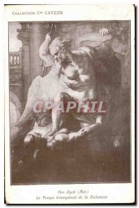 Old Postcard Van Dyck The Calumny triumphant Time