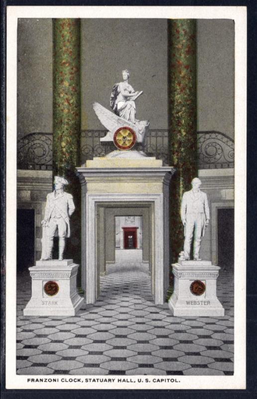 Franzoni Clock,Statuary Hall,US Capitol