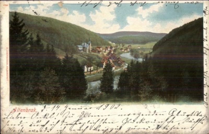 Altenbrak Germany c1900 Postcard - Used