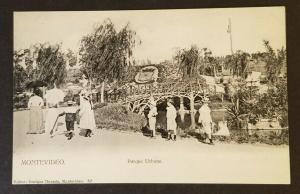 Mint Montevideo Uruguay Parque Urbano Urban Park Vintage Real Photo Postcard