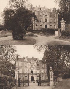 Radio Normandie Caudebec Chateau 2x Old French Postcard
