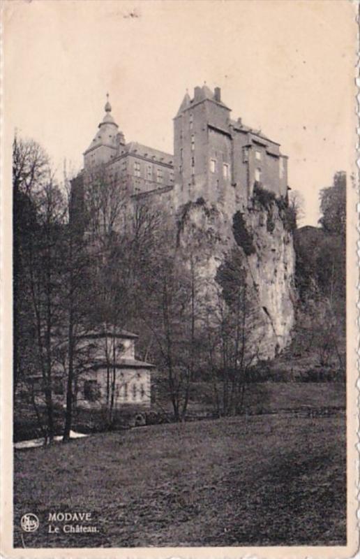 Belgium Modave Le Chateau 1918