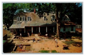 Mr. Wetherburn's Tavern Colonial Williamsburg Vintage Standard View Postcard