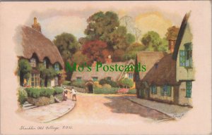 Isle of Wight Postcard - Shanklin Old Village - Artist Anna Croft Ref.RS29250