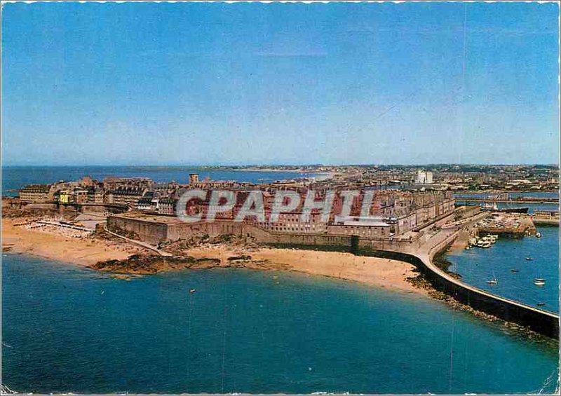 Modern Postcard Saint Malo (I and V) General view