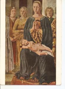 Postal 034071 : Piero della Francesca Pala urbinate. Pinacoteca di Brera - Mi...