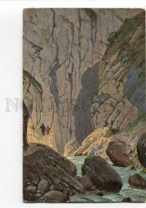 3046037 AUSTRIA Hollentalklamm Alpinists Vintage PC