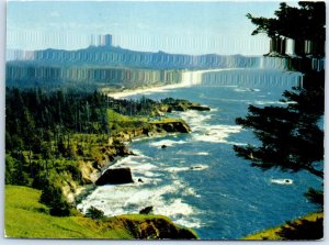 Postcard - Otter Crest - Otter Rock, Oregon