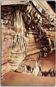 Spring Valley Minnesota MN, Frozen Falls, Waterfalls, Mystery Caves, Postcard