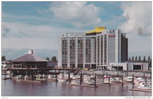 Waterfront View, Speed Boats Near Vancouver Airport Hyatt House, Richmond, Br...