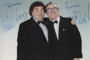 Little & Large Hand Signed Photo