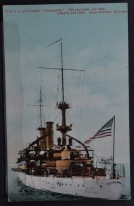 U.S. Battleship Kearsarge [BB-5] - Early 1900s
