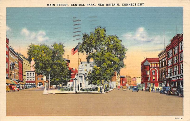 Central Park Main Street New Britain CT 